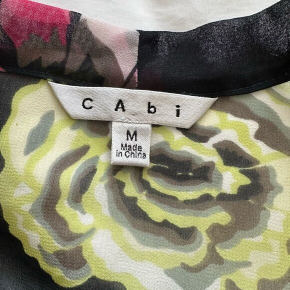Cabi Gemini, semi sheer blouse. - Picture 2 of 6